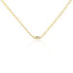 Collier Chain Or Jaune Topaze - Colliers Femme | Histoire d&rsquo;Or