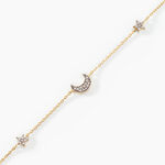 Bracelet Stellar Or Jaune Oxyde De Zirconium - Bracelets Femme | Histoire d&rsquo;Or