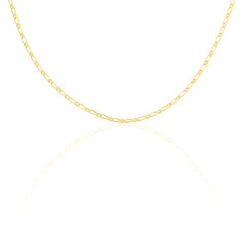 Chaîne Esma Maille Alternee 1/3 Or Jaune - Cadeaux de naissance Enfant | Histoire d’Or