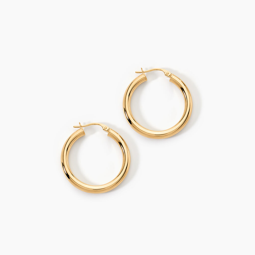 Cr&eacute;oles Ajania Or Jaune - Boucles d'oreilles cr&eacute;oles Femme | Histoire d&rsquo;Or