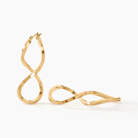 Créoles Helmine Or Jaune - Boucles d'oreilles créoles Femme | Histoire d’Or