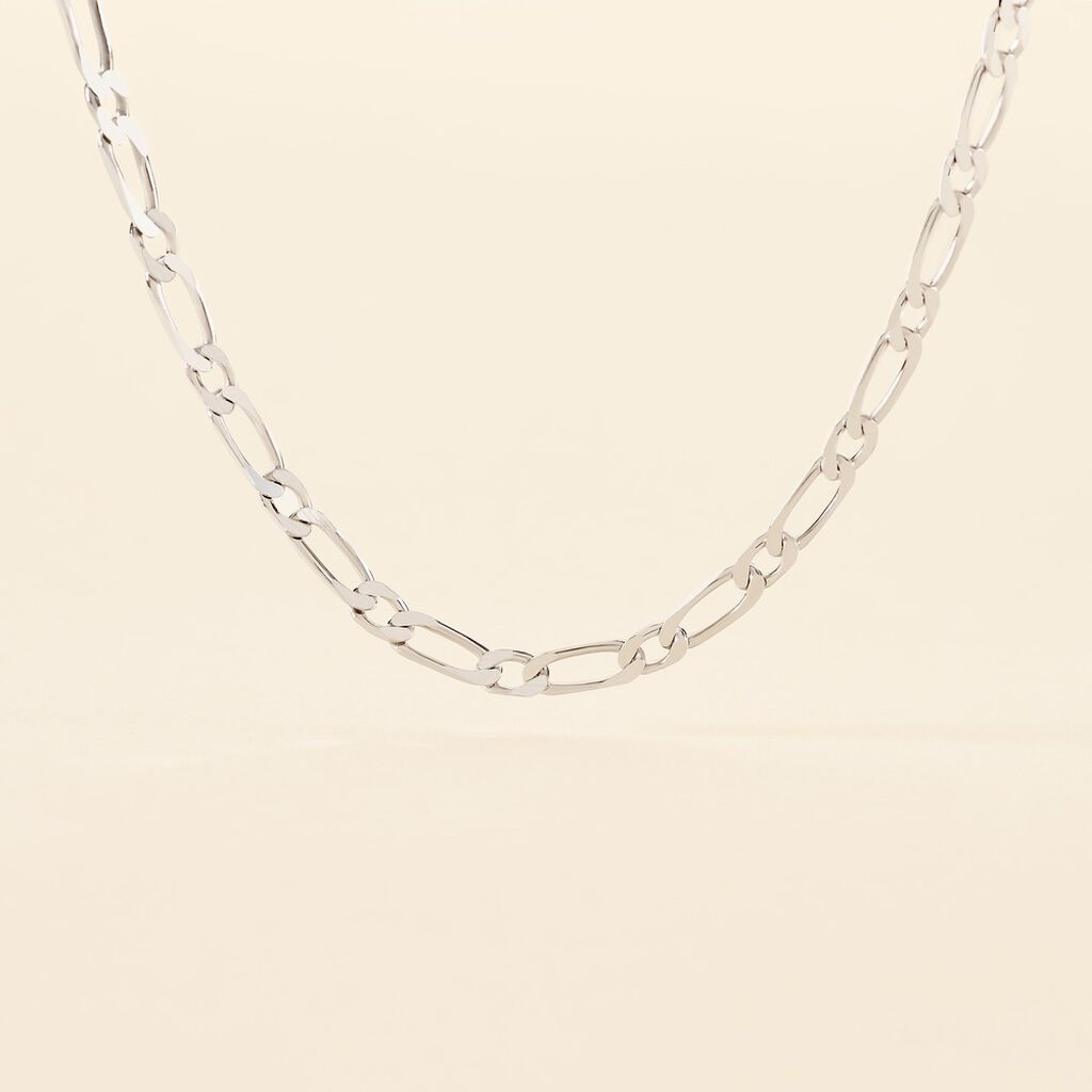 Collier Anilo Argent - Chaines Homme | Histoire d’Or
