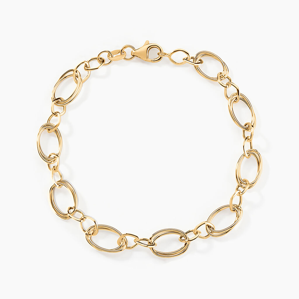 Bracelet Maille Or Jaune Merianne - Bracelets chaîne Femme | Histoire d’Or