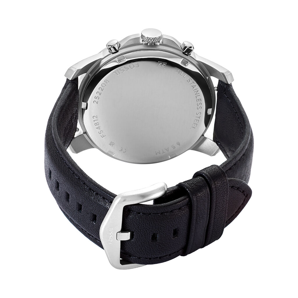 Montre Fossil Grant Noir - Montres Homme | Histoire d&rsquo;Or