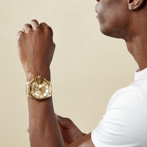 Montre Diesel Mega Chief Champagne - Montres Homme | Histoire d’Or