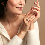 Chevali&egrave;re Evalyn Argent Blanc Oxyde De Zirconium - Chevali&egrave;res Femme | Histoire d&rsquo;Or