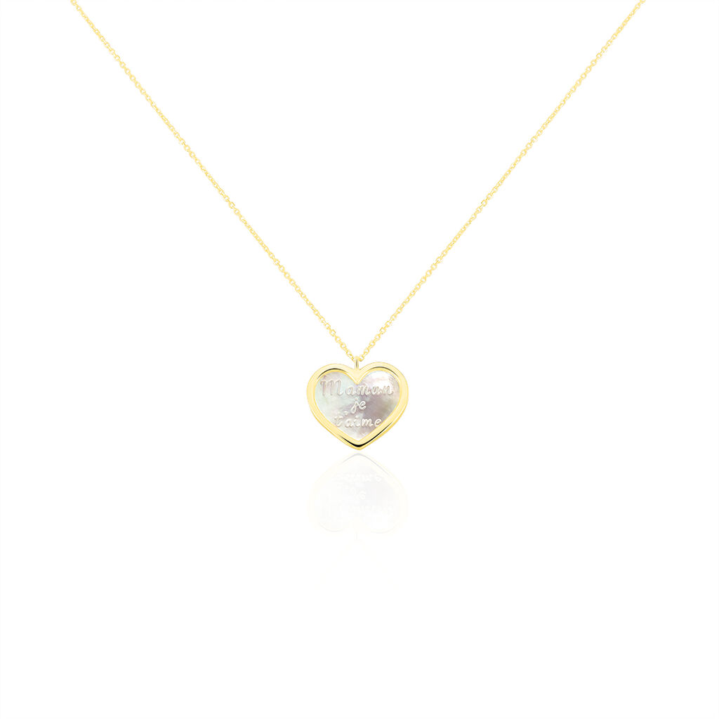 Collier Josine Or Jaune Nacre - Colliers Femme | Histoire d’Or