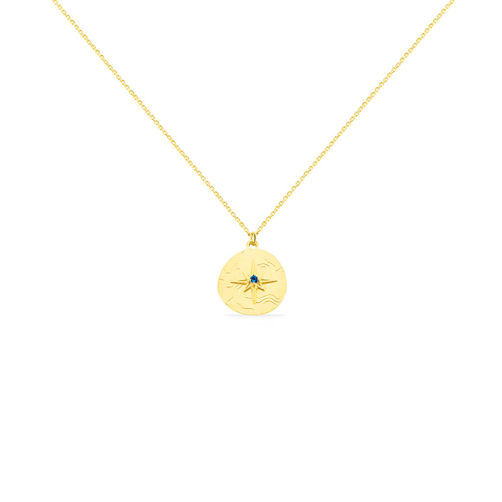 collier or jaune flore-anne oxyde