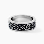 Bague Acier Blanc Ugo - Bagues fantaisie Homme | Histoire d&rsquo;Or