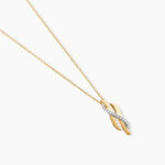Collier Ester Or Jaune Diamant - Colliers Femme | Histoire d&rsquo;Or
