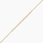 Bracelet Ajith Argent Dor&eacute; A L'Or 750/1000 Oxyde De Zirconium - Bracelets Femme | Histoire d&rsquo;Or