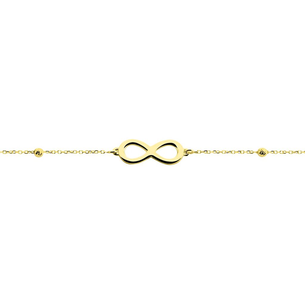 Bracelet Mimy Infini Boules Or Jaune - Bracelets Femme | Histoire d’Or