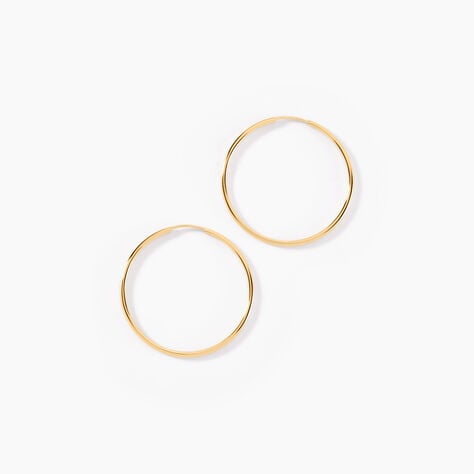 Cr&eacute;oles Valencina Or Jaune - Boucles d'oreilles cr&eacute;oles Femme | Histoire d&rsquo;Or