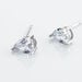 Boucles D'oreilles Puces Clarysse Argent Blanc Oxyde De Zirconium - Boucles d'oreilles fantaisie Femme | Histoire d’Or