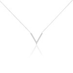 Collier Or Blanc Celene - Colliers Femme | Histoire d&rsquo;Or