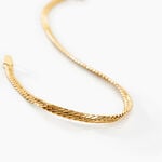 Bracelet Or Jaune Izel Maille Anglaise - Bracelets cha&icirc;ne Femme | Histoire d&rsquo;Or