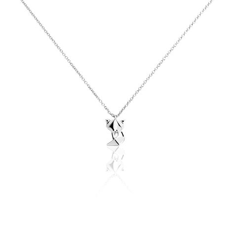 Collier Severiano Argent Blanc - Colliers fantaisie Femme | Histoire d’Or