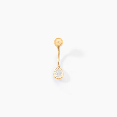 Piercing Venturino Or Jaune Oxyde De Zirconium - Bijoux Femme | Histoire d’Or