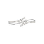 Bague Carey Or Blanc Diamant - Bagues avec pierre Femme | Histoire d&rsquo;Or