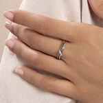 Bague Marina Or Blanc Diamant - Bagues avec pierre Femme | Histoire d&rsquo;Or