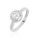 Bague Stelila Or Blanc Oxyde De Zirconium - Bagues solitaires Femme | Histoire d’Or