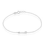 Bracelet Harrow Argent Blanc Oxyde De Zirconium - Bracelets Femme | Histoire d&rsquo;Or