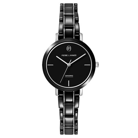 Montre Pierre Lannier Ceramic Noir - Nouveautés Femme | Histoire d’Or