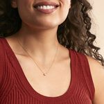 Collier Ponama Or Jaune Oxyde De Zirconium - Colliers Femme | Histoire d&rsquo;Or