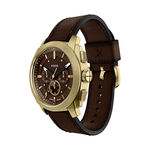 Montre Fossil Machine Marron - F&ecirc;te des p&egrave;res Homme | Histoire d&rsquo;Or