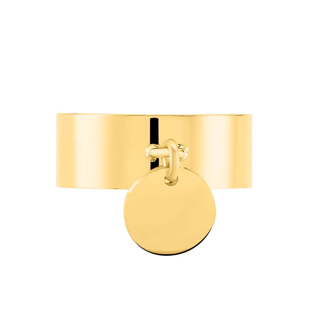 Bague Capri Acier Jaune - Bagues fantaisie Femme | Histoire d&rsquo;Or