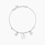 Bracelet Nedira Argent Blanc - Bracelets Femme | Histoire d&rsquo;Or