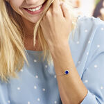 Bracelet Argent Zea Lapis Lazulis - Bracelets Femme | Histoire d&rsquo;Or