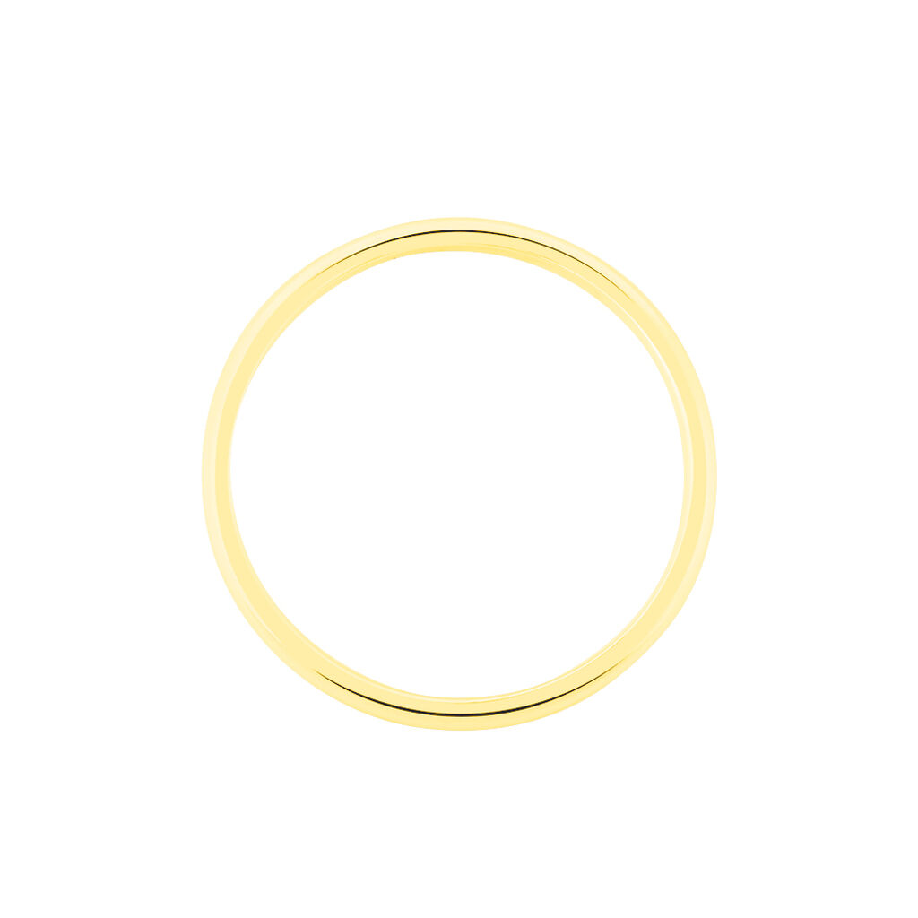 Alliance Aphroditia Demi Jonc Bombe Or Jaune - Alliances Famille | Histoire d’Or