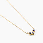 Collier Muhsina Or Jaune Saphir - Colliers Femme | Histoire d&rsquo;Or