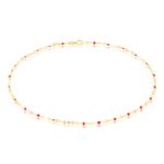 Chaine De Cheville Asteria Or Jaune - Cha&icirc;nes de cheville Femme | Histoire d&rsquo;Or