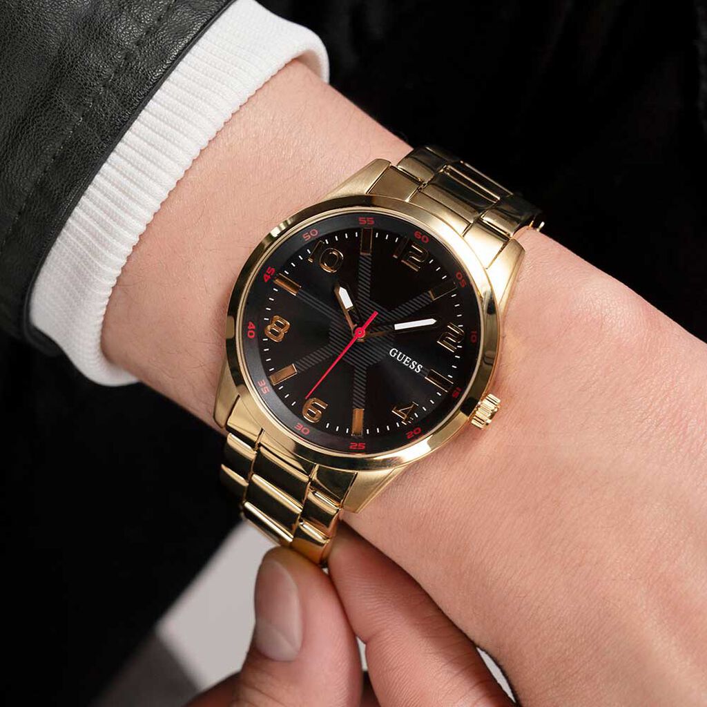 Montre Guess Monte Noir - Nouveautés Homme | Histoire d’Or