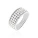 Bague Cecelia Argent Blanc Oxyde De Zirconium - Bagues avec pierre Femme | Histoire d’Or