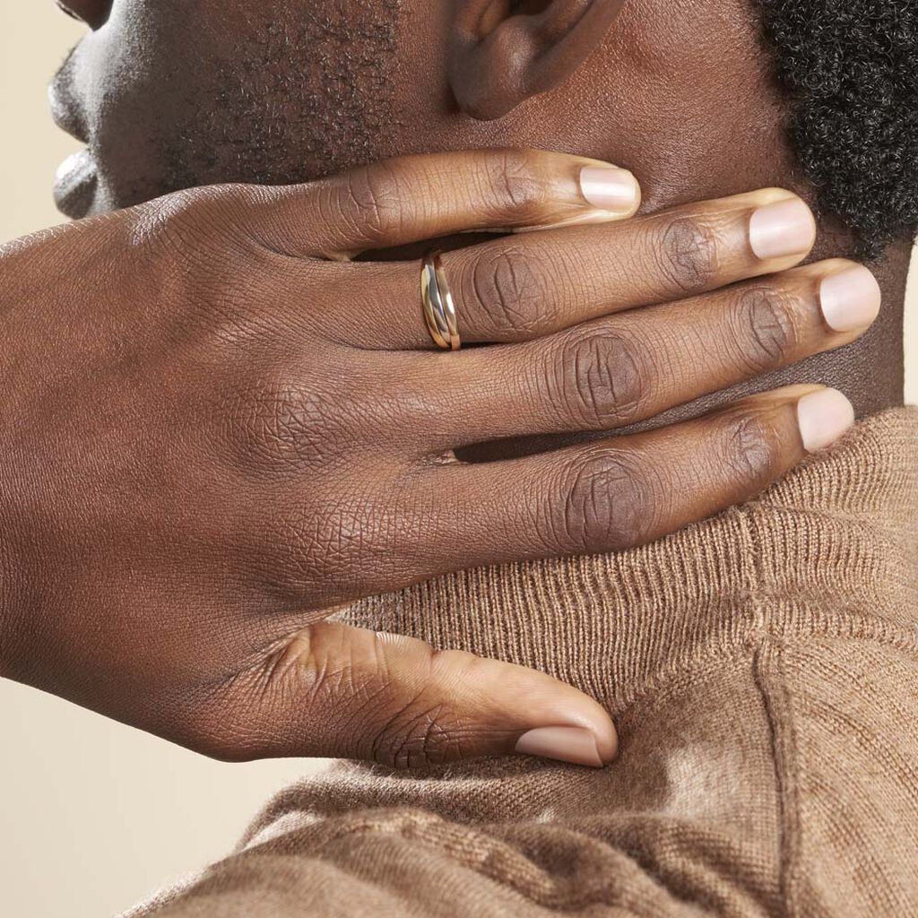 Alliance Entrelacee Ruban Plat Or Tricolore - Alliances Unisex | Histoire d’Or