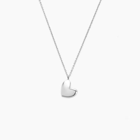 Collier Te Amo Argent Blanc - Colliers fantaisie Femme | Histoire d&rsquo;Or