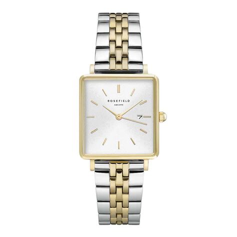 Montre Rosefield The Boxy Blanc - Montres Femme | Histoire d&rsquo;Or