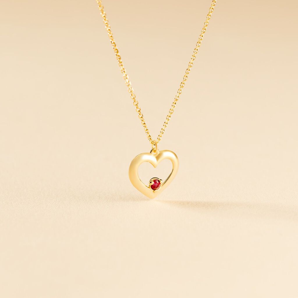 Collier Martella Or Jaune Rubis - Colliers Femme | Histoire d’Or