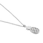 Collier Harold Argent Blanc Oxyde De Zirconium - Colliers fantaisie Femme | Histoire d&rsquo;Or