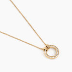 Collier Philine Plaqu&eacute; Or Dor&eacute; Oxyde De Zirconium - Colliers Femme | Histoire d&rsquo;Or