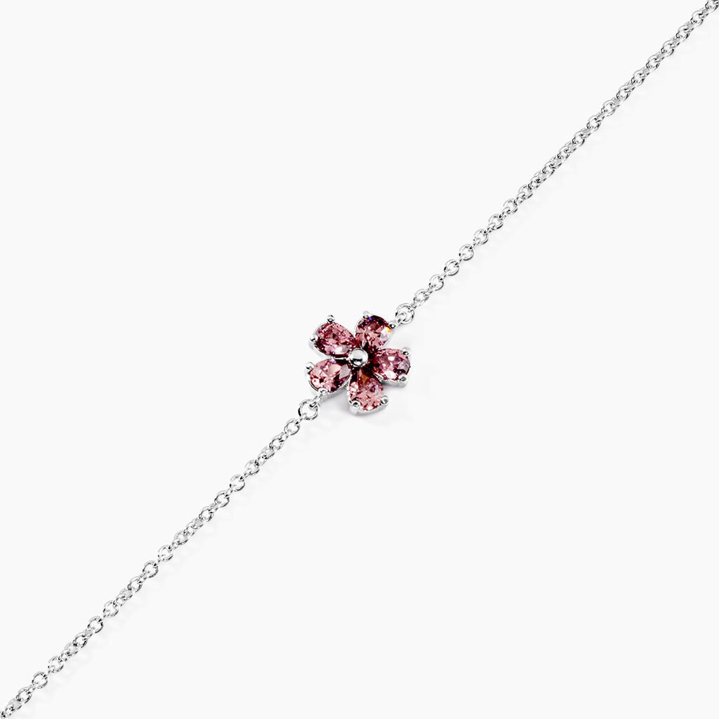 Bracelet Lalla Argent Blanc Pierre D'imitation - Nouveautés Femme | Histoire d’Or