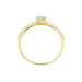 Bague Solitaire Dayna Or Jaune Oxyde De Zirconium - Bagues solitaires Femme | Histoire d’Or