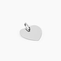 Pendentif Eba Argent Blanc