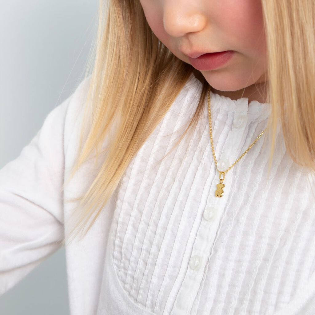 Pendentif Songea Ourson Or Jaune - Pendentifs Enfant | Histoire d&rsquo;Or