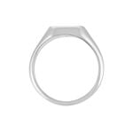 Chevali&egrave;re Renelia Argent Blanc Blanc Onyx - Bagues solitaires Femme | Histoire d&rsquo;Or