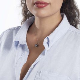 Collier Gian Or Blanc Perle De Tahiti Diamant - Colliers Femme | Histoire d’Or