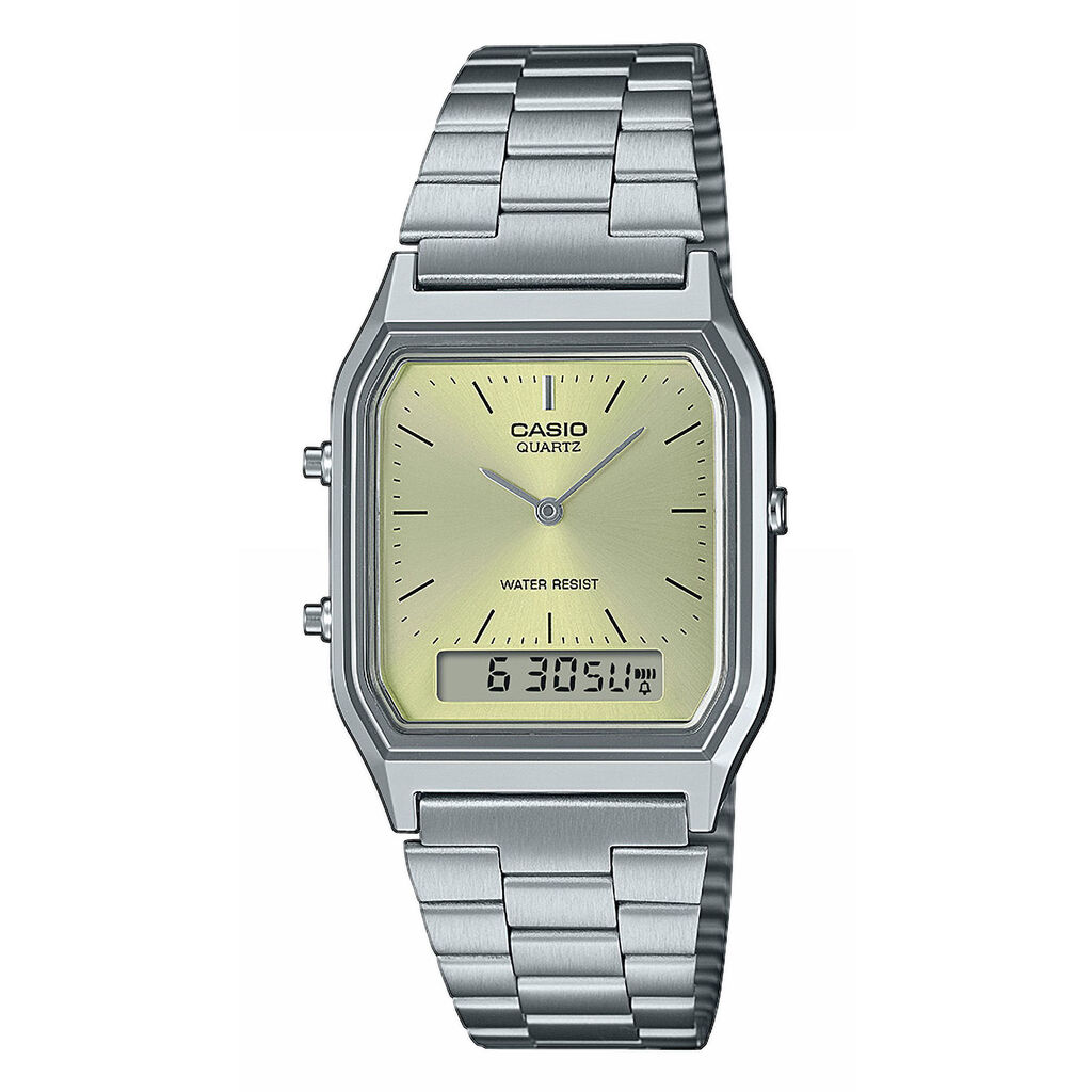 Montre Casio Collection Jaune - Montres Famille | Histoire d&rsquo;Or